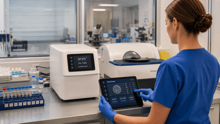 From Alarm to Action: Monitoring Bench Incubators and EmbryoScope Systems in IVF Labs